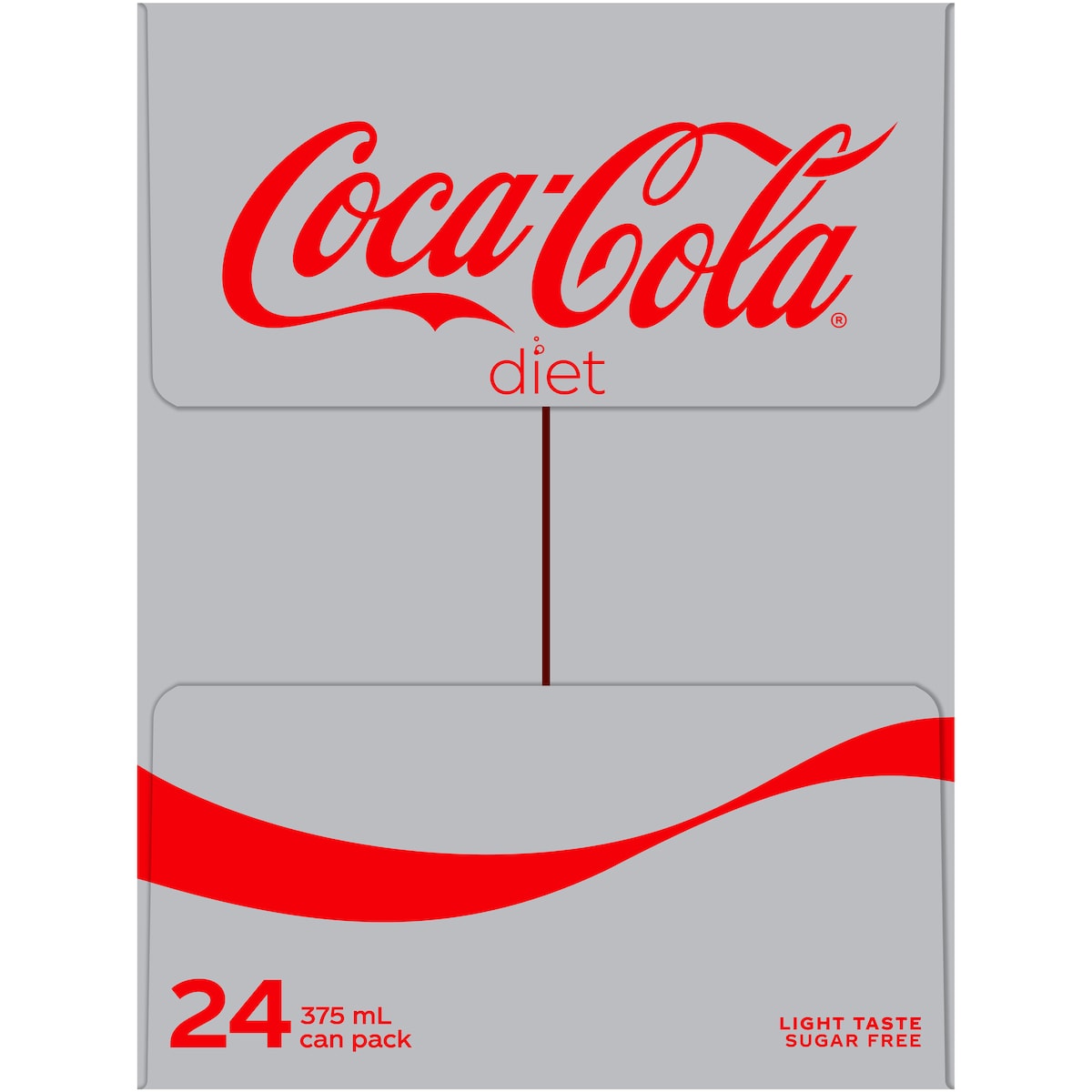 Coca-cola Diet Soft Drink Cans 375ml X 24 Pack