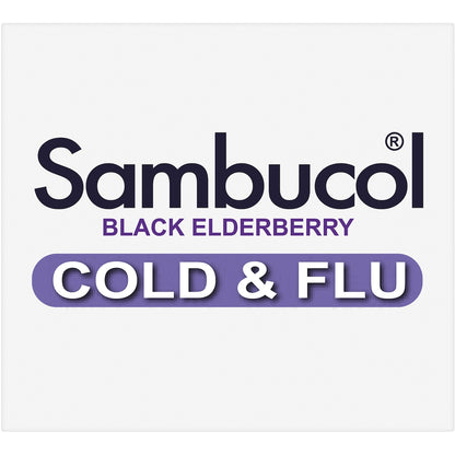 Sambucol Cough Syrups Cold & Flu Liquid 120ml