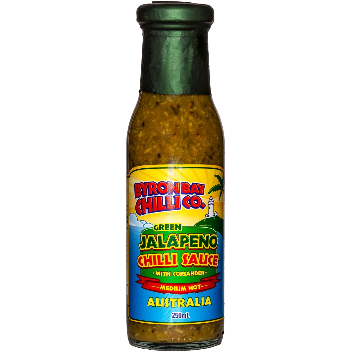 Byron Bay Chilli Co. Chilli Sauce Green Jalapeno 250mL