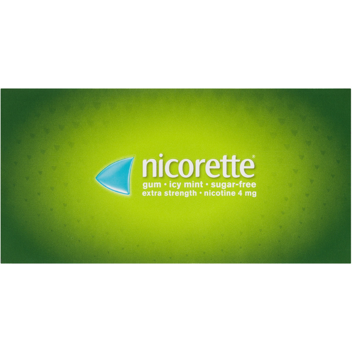 Nicorette Quit Smoking Extra Strength Nicotine Gum Icy Mint 75 Pack