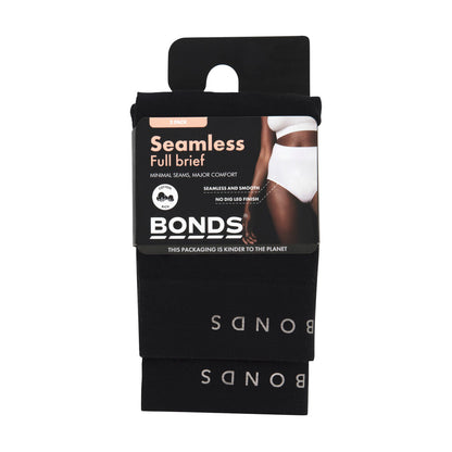 Bonds Womens Seamless Full Brief Size 12 - 2 pack