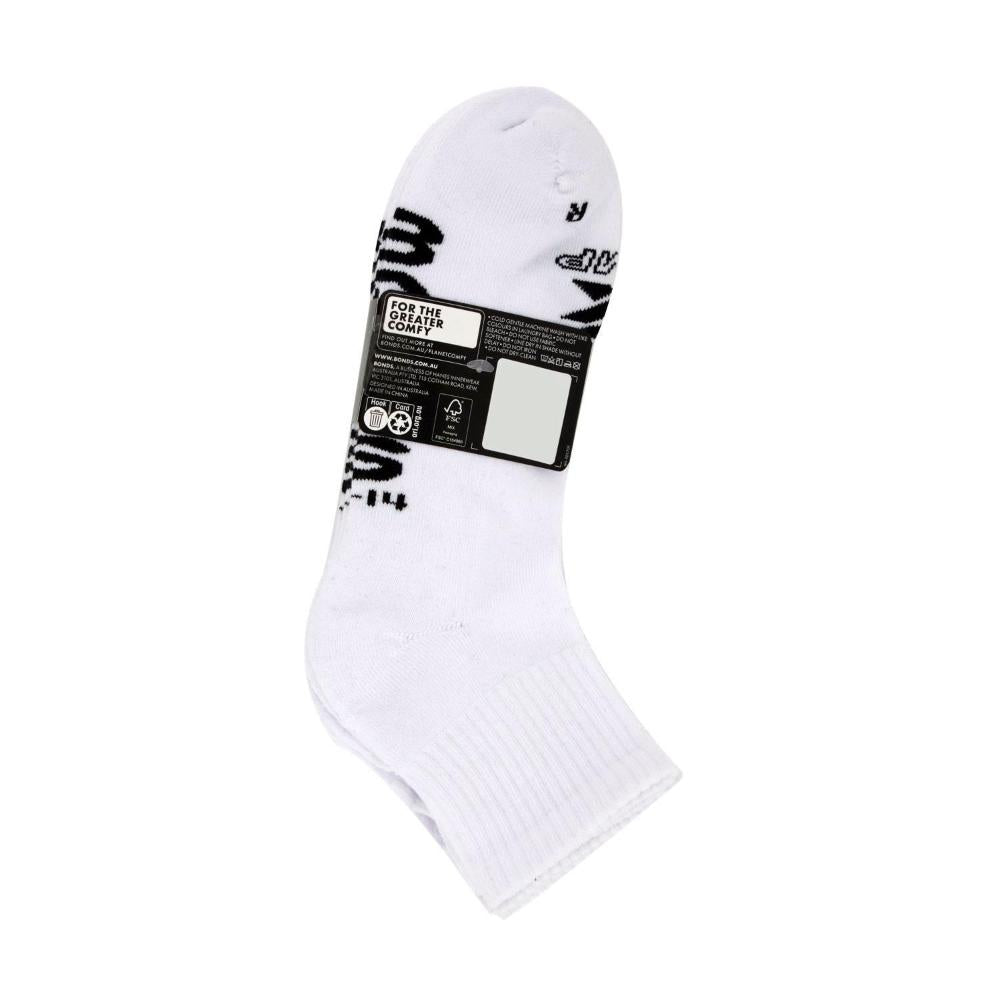 Bonds Mens X-temp 1/4 Crew 6+/11+ - 3 Pack