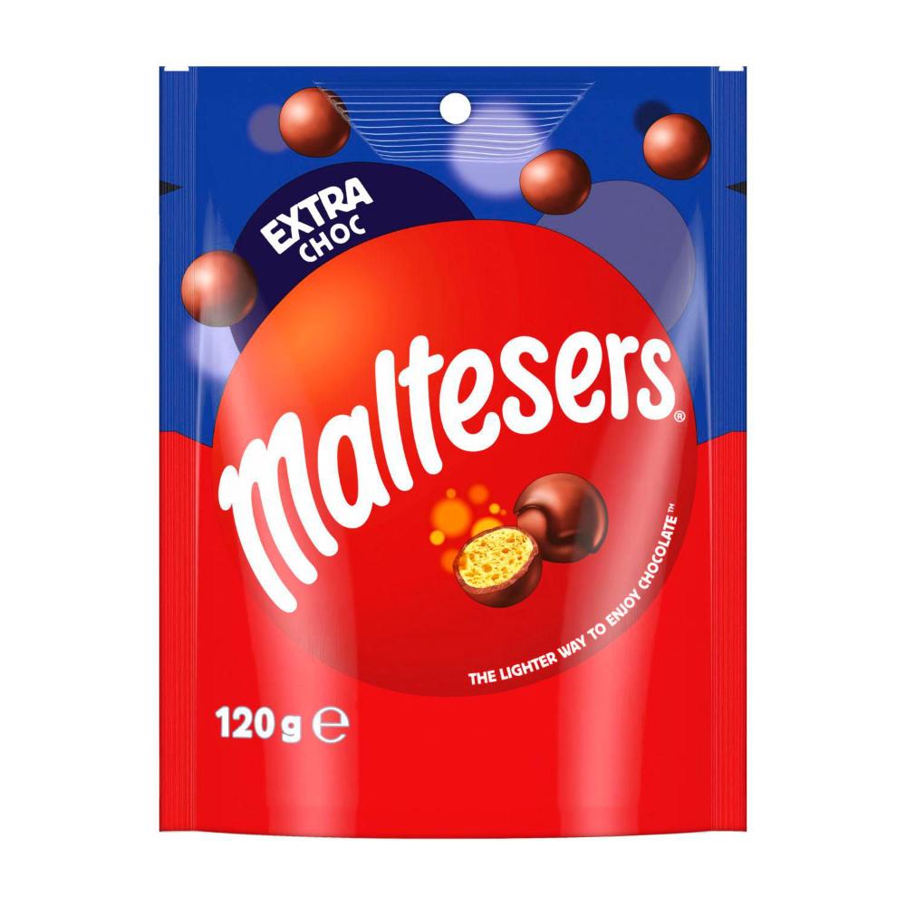 Maltesers Extra Chocolate Snack & Share Bag - 120g