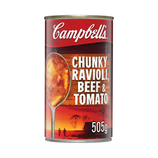 Campbell's Chunky Soup Can Ravioli Beef Tomato - 505g