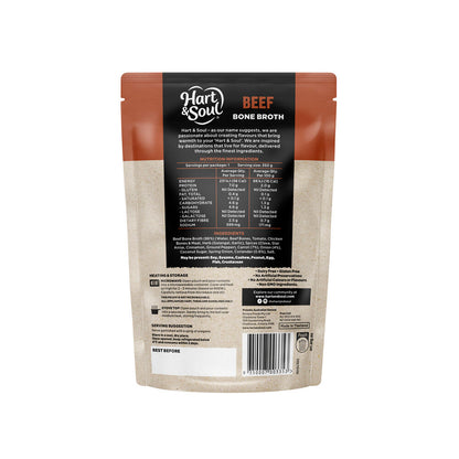 Hart & Soul Beef Low Calorie Bone Broth Soup - 350g