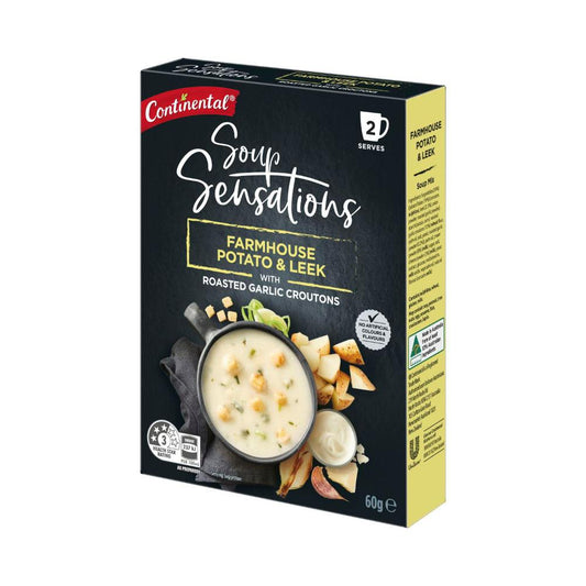 Continental Sensations 2s Soup Farmhouse Potato & Leek - 60g