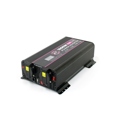Kt Solar 1000W Pure Sine Wave Inverter - 240V - Black - USB Outputs