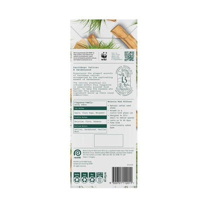 Botanica Caribbean Vetiver & Sandalwood Reed Diffuser - 80mL