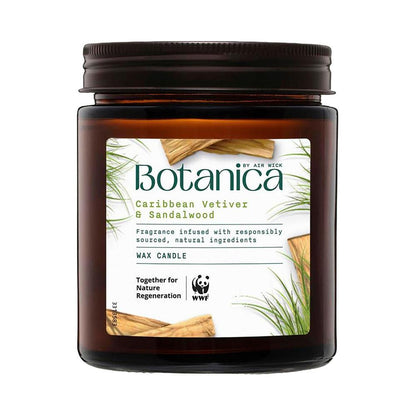 Botanica Caribbean Vetiver & Sandalwood Candle - 1 each