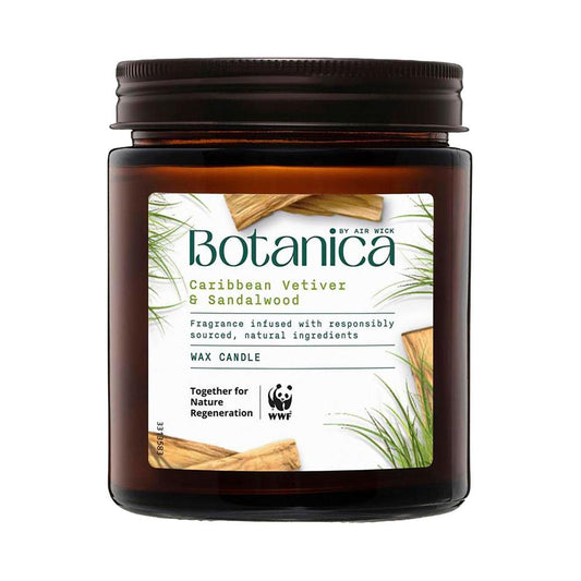 Botanica Caribbean Vetiver & Sandalwood Candle - 1 each