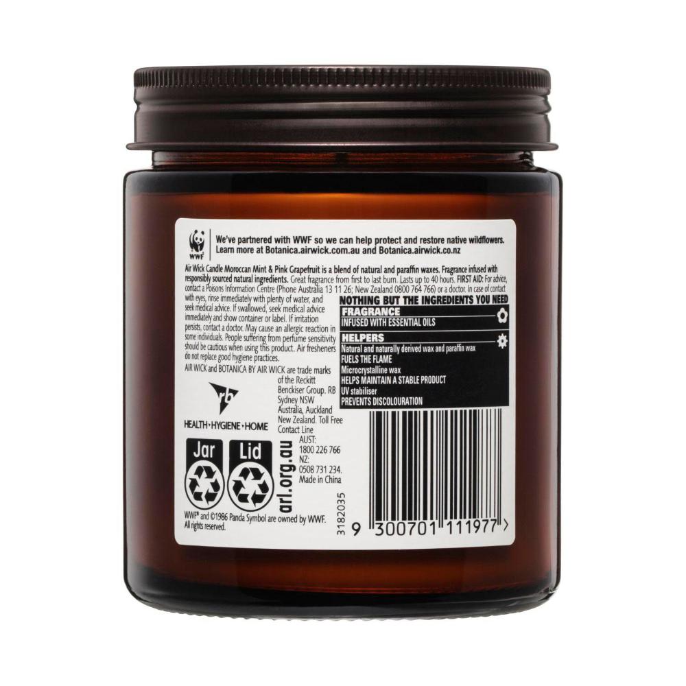 Botanica Moroccan Mint & Pink Grapefruit Candle - 1 each