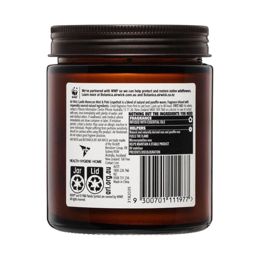 Botanica Moroccan Mint & Pink Grapefruit Candle - 1 each