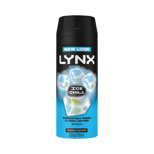 Lynx Deodorant Body Spray Ice Chill - 165mL