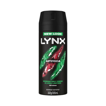 Lynx Deodorant Body Spray Africa - 165mL