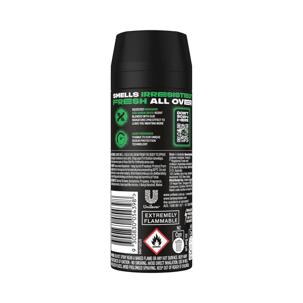 Lynx Deodorant Body Spray Africa - 165mL