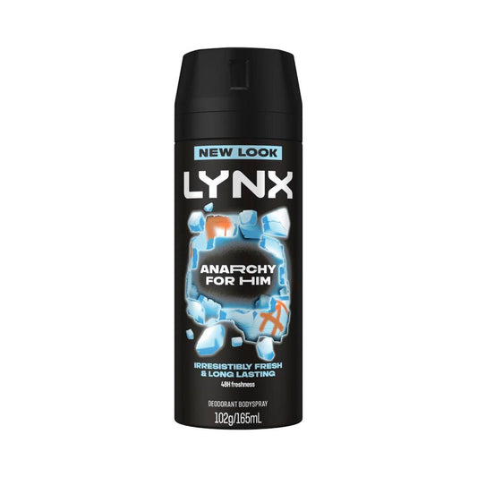 Lynx Deodorant Body Spray Anarchy For Him - 165mL