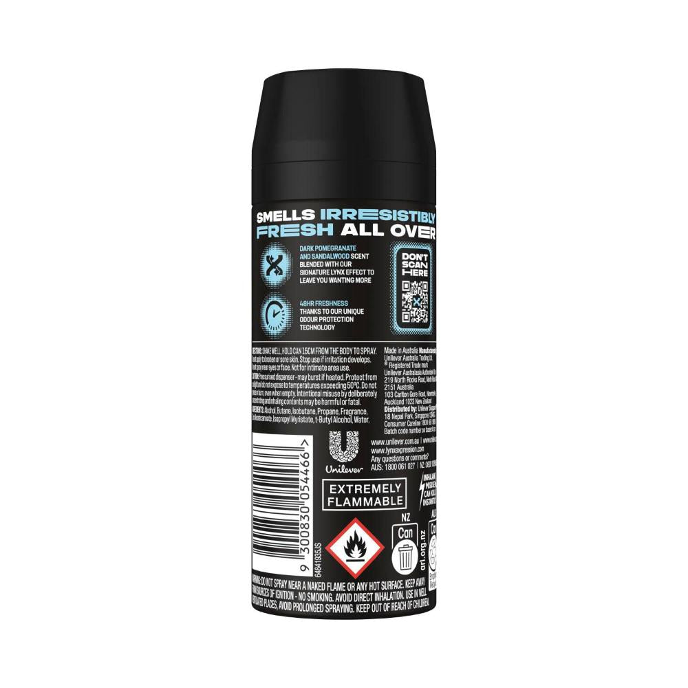 Lynx Deodorant Body Spray Anarchy For Him - 165mL