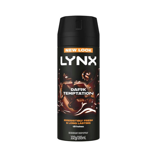 Lynx Deodorant Body Spray Dark Temptation - 165mL