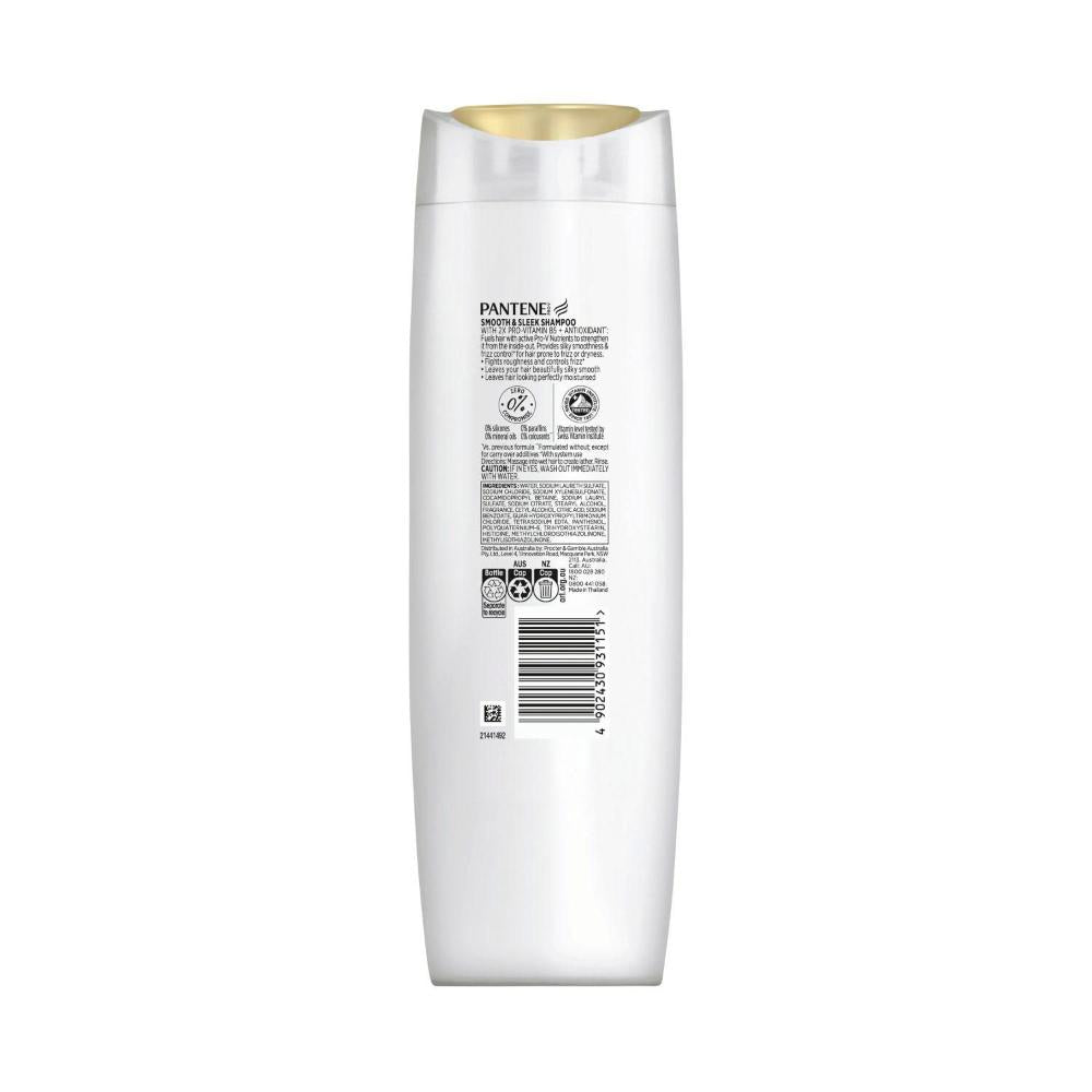 Pantene Smooth & Sleek Shampoo - 375mL