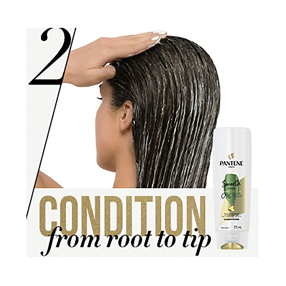 Pantene Smooth & Sleek Conditioner - 375mL