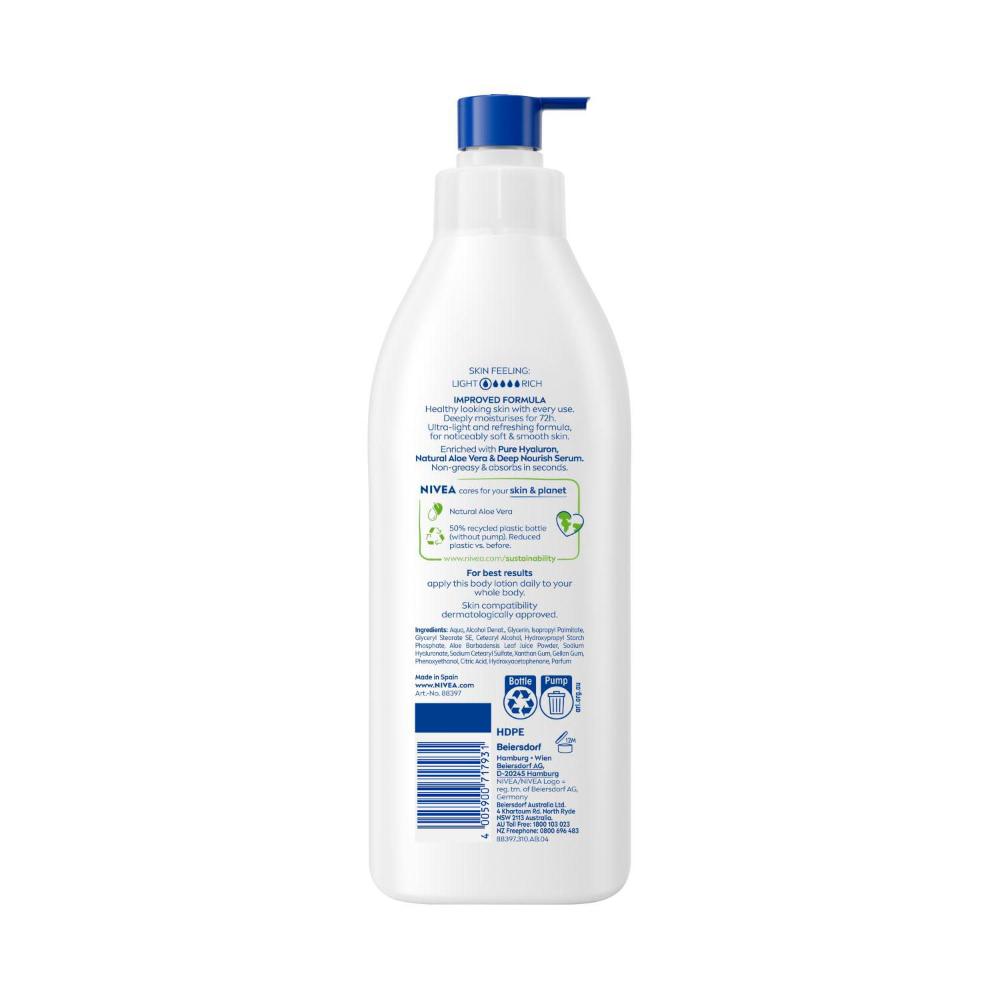 Nivea Body Lotion Aloe Vera - 400mL