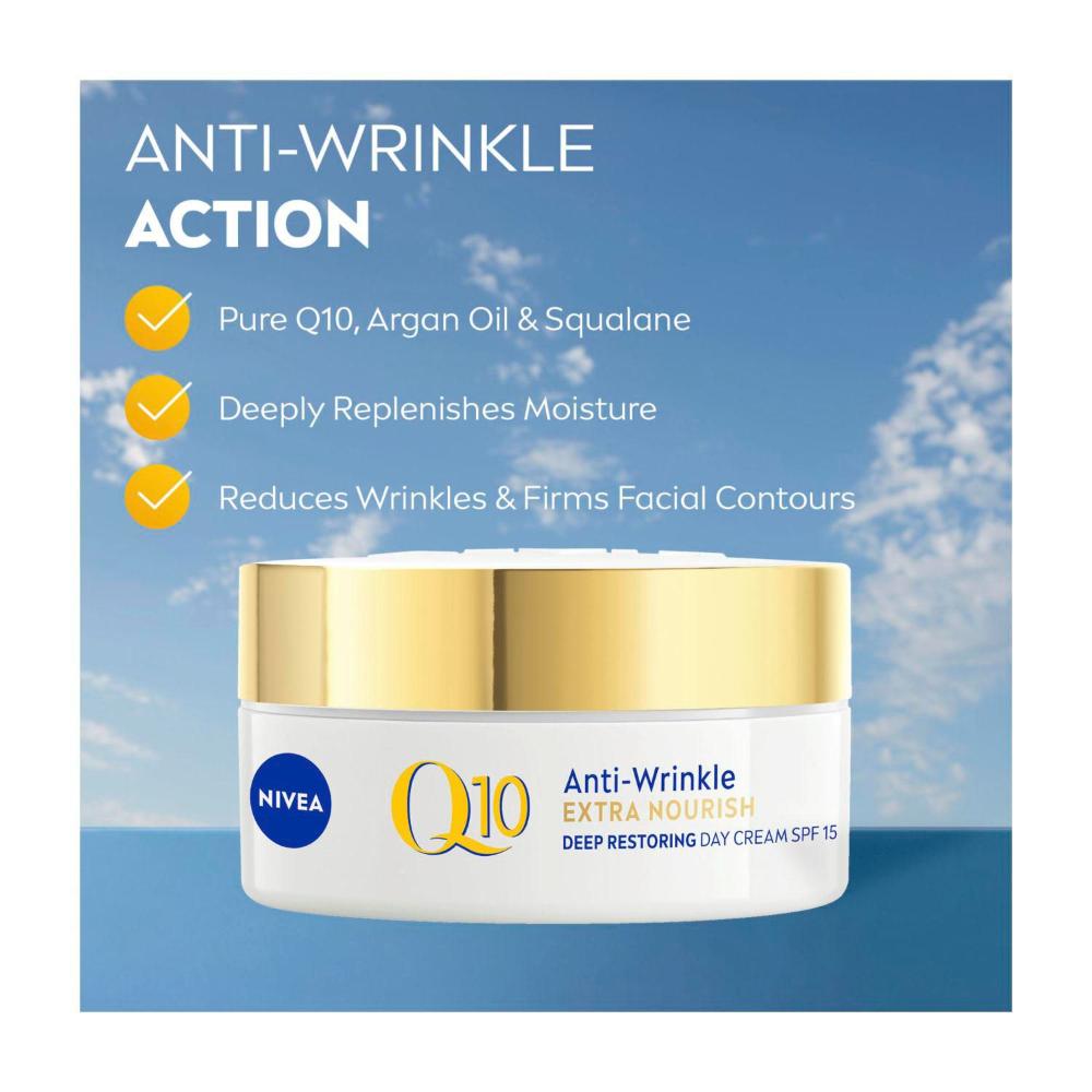 Nivea Q10 Power Day Cream Mature Spf15 - 50mL