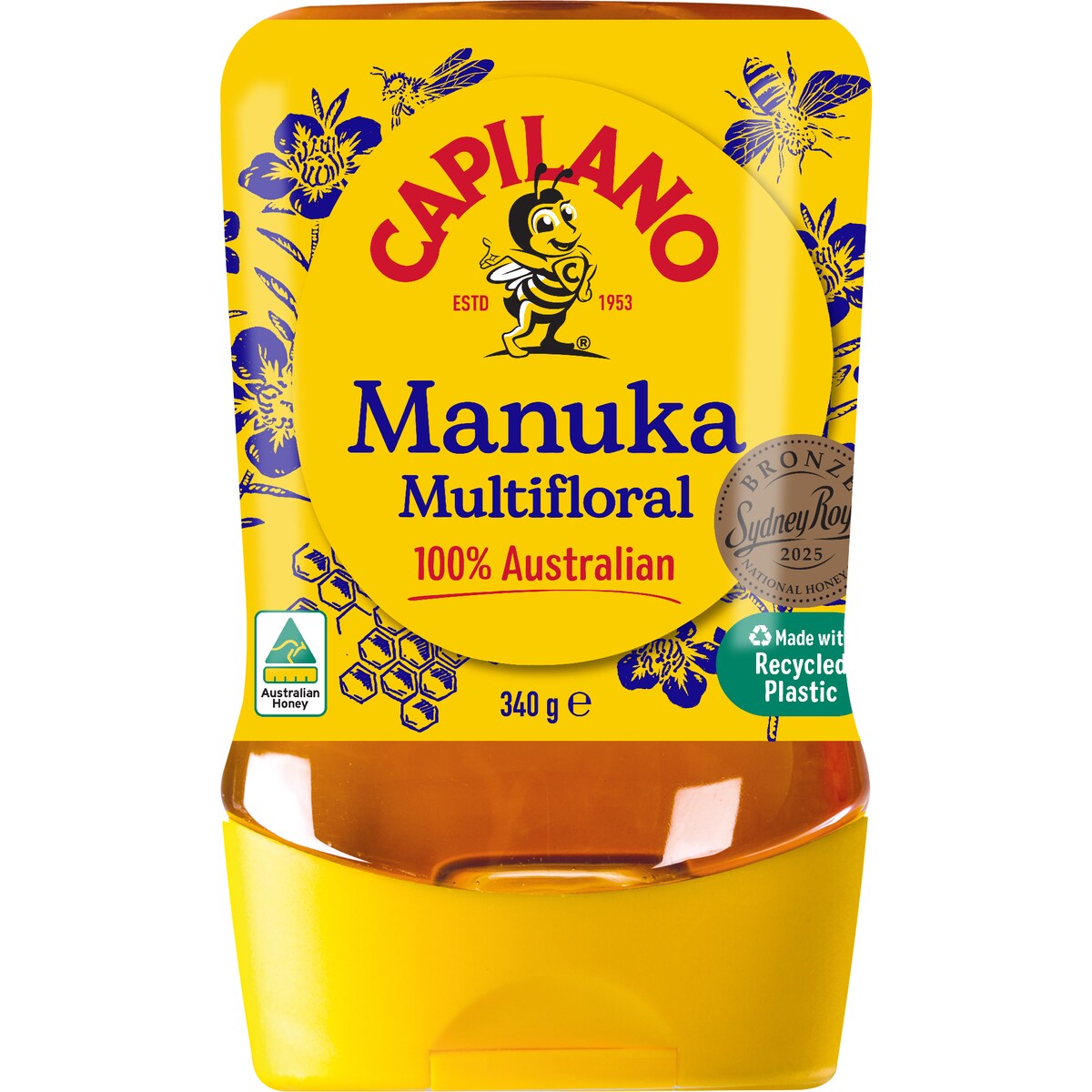 Capilano Manuka Multifloral Honey Squeeze 340g