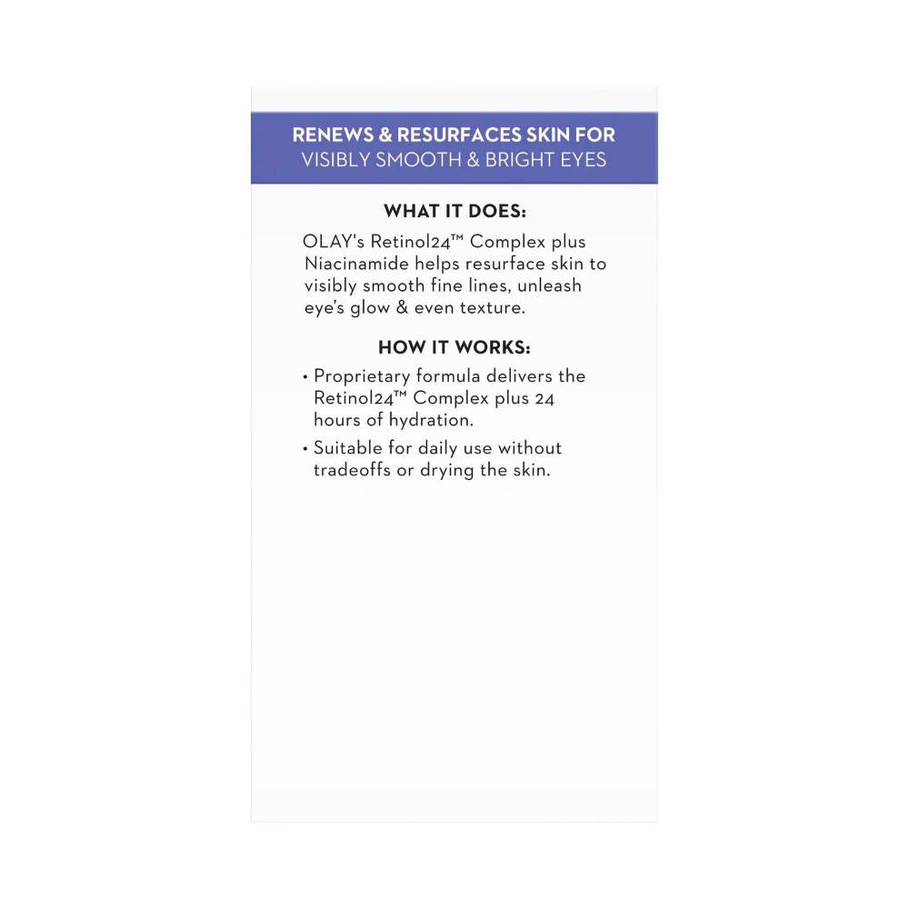 Olay Eyes Retinol24 Night Cream - 15mL