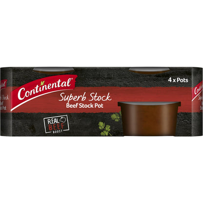 Continental Sensations Beef Stock Pot 4 X 28 G