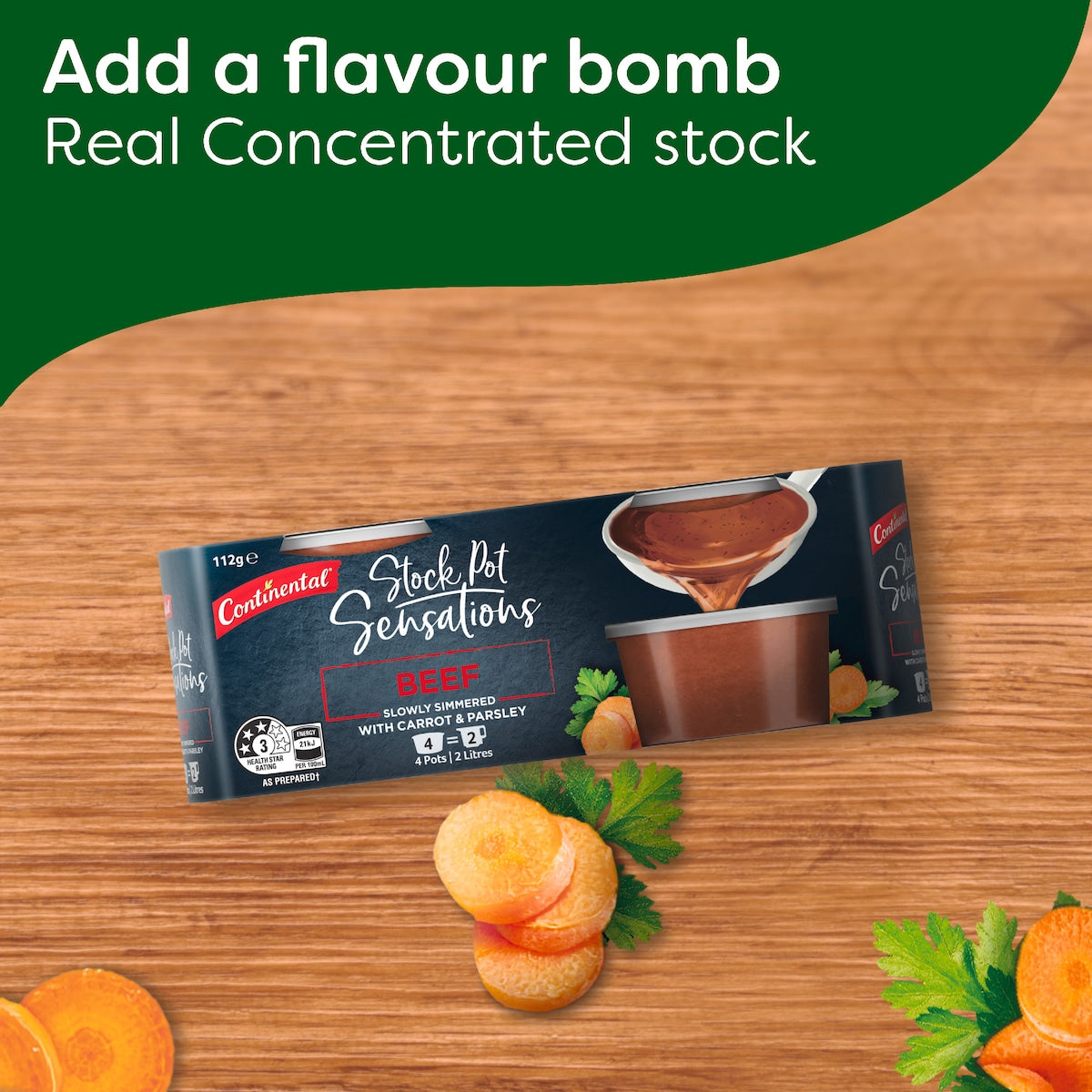 Continental Sensations Beef Stock Pot 112g