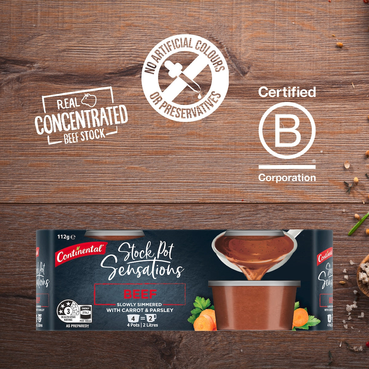 Continental Sensations Beef Stock Pot 112g