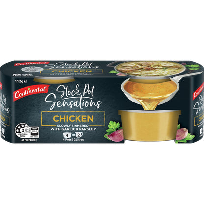 Continental Sensations Chicken Stock Pot 4 X 28 G