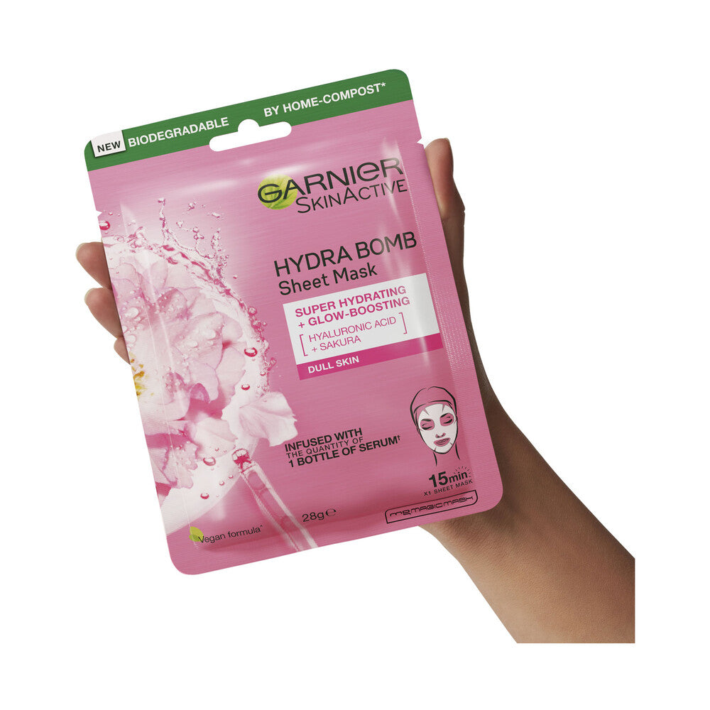 Garnier Hydrabomb Tissue Mask Sakura - 28g