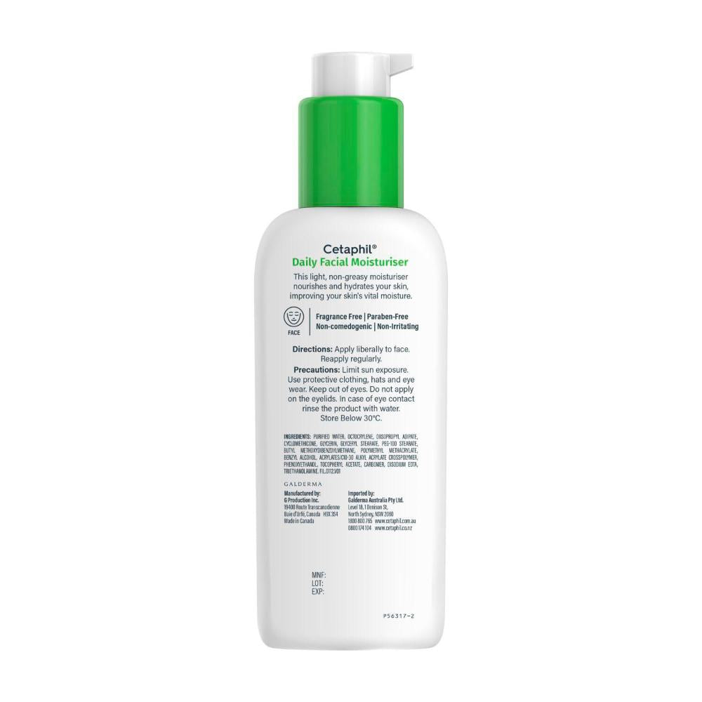 Cetaphil Face Moisturiser - 118mL