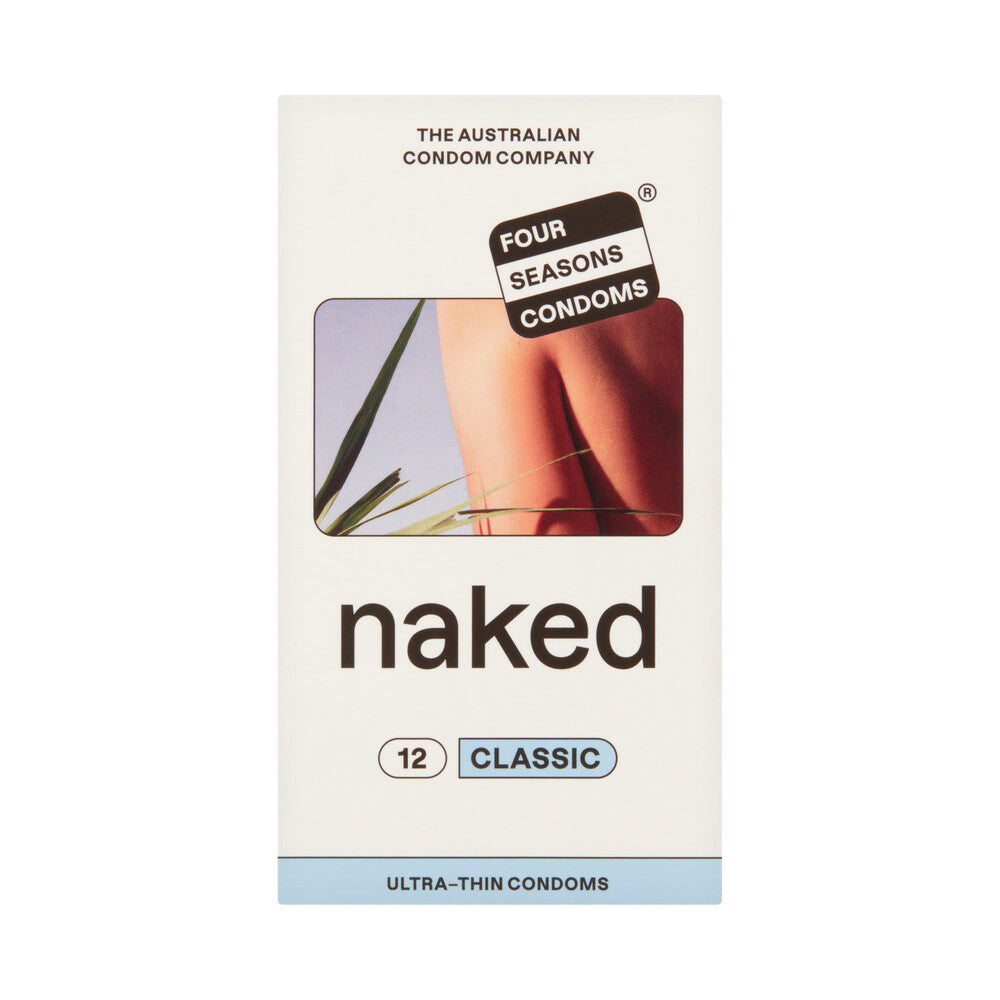 Four Seasons Naked Classic Condoms - 12 pack