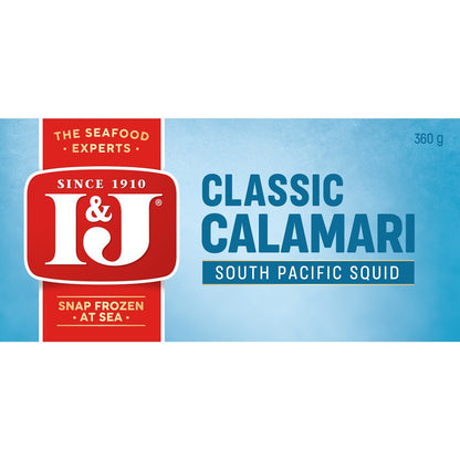 I&j Classic South Pacific Calamari Rings 360g