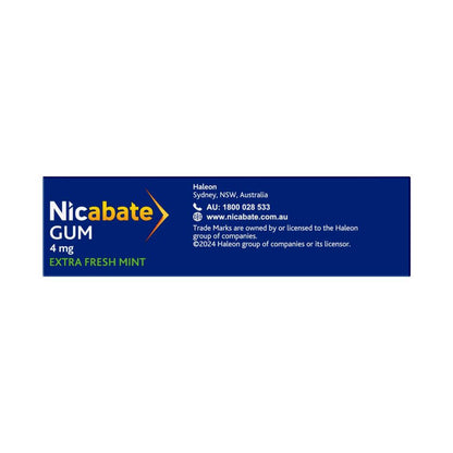 Nicabate Chewing Gum 4Mg - 30 pack