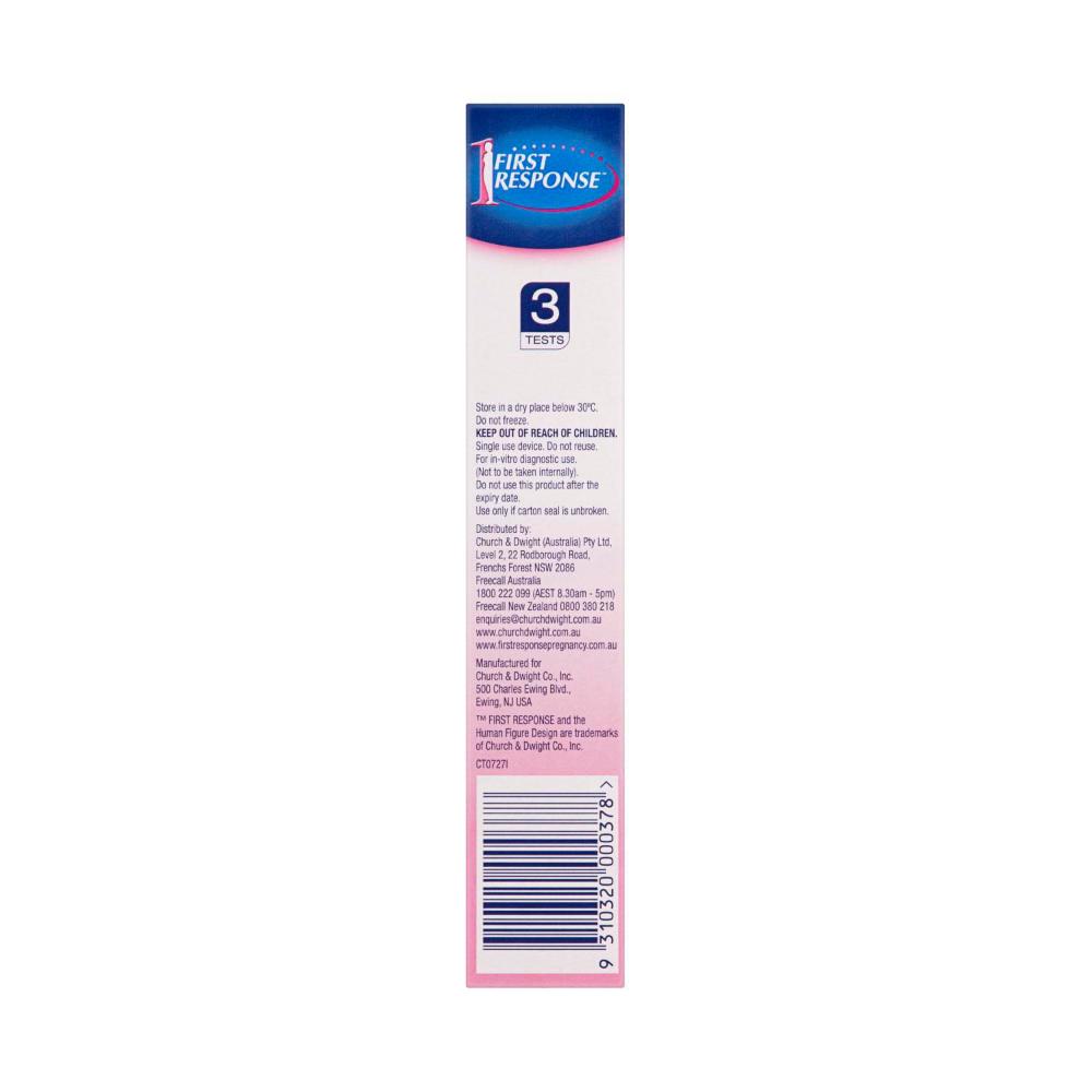 First Response Pregnancy Test Instream - 3 Pack