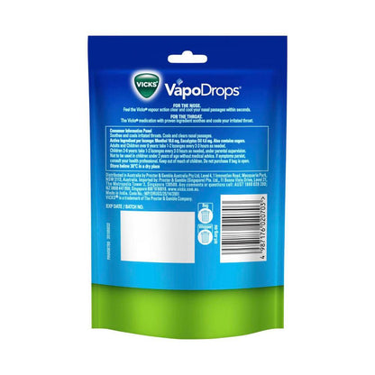Vicks Vapodrop Original Menthol Lozenges - 42 pack