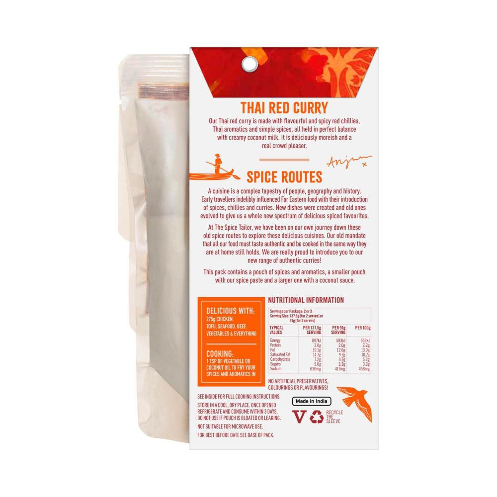 The Spice Tailor Thai Red Curry - 275g