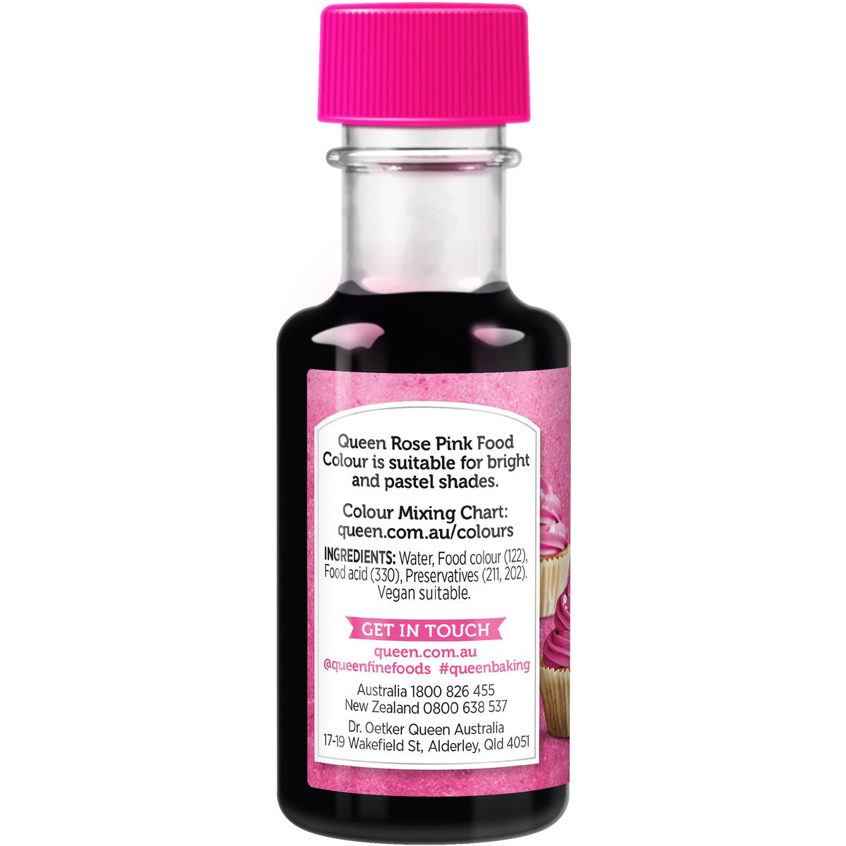 Queen Rose Pink Food Colour 50mL