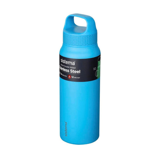 Sistema Stainless Steel Doubled Walled Bottle 650ml - 1 each