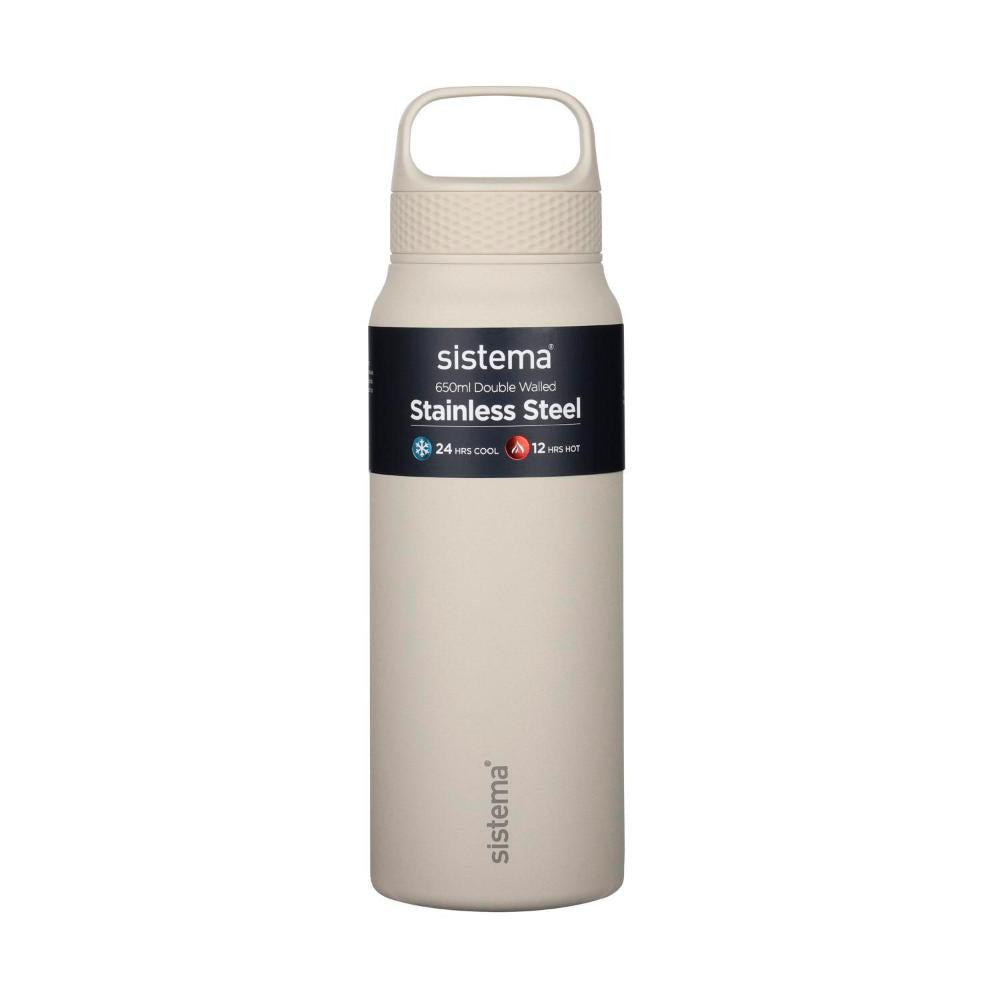 Sistema Stainless Steel Doubled Walled Bottle 650ml - 1 each