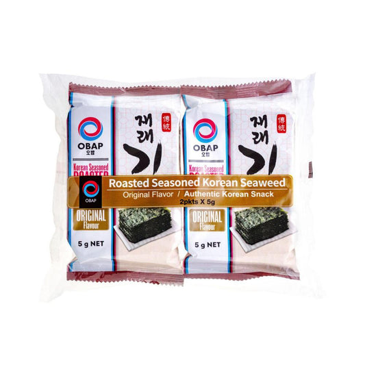 OBAP Roasted Seasoned Seaweed 2 Pack - 10g