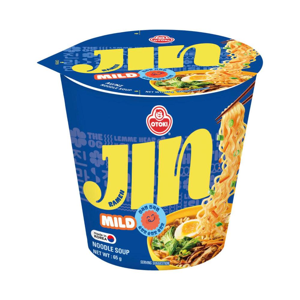 Ottogi Jin Ramen Cup Noodle Mild - 65g