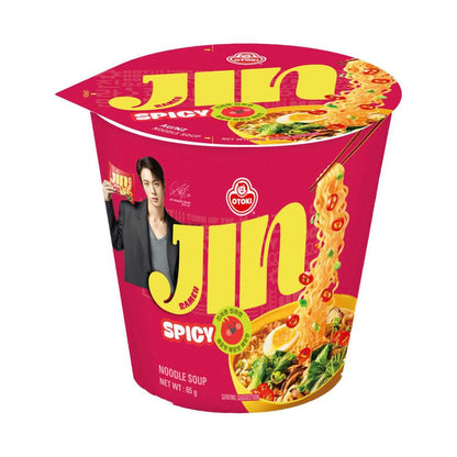 Ottogi Jin Ramen Cup Noodle Spicy - 65g