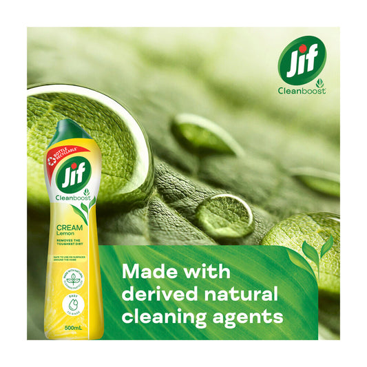 Jif Cream Multipurpose Cleaner Lemon - 500mL