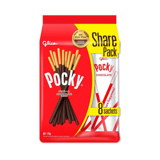 Glico Pocky Chocolate Value Pack - 176g