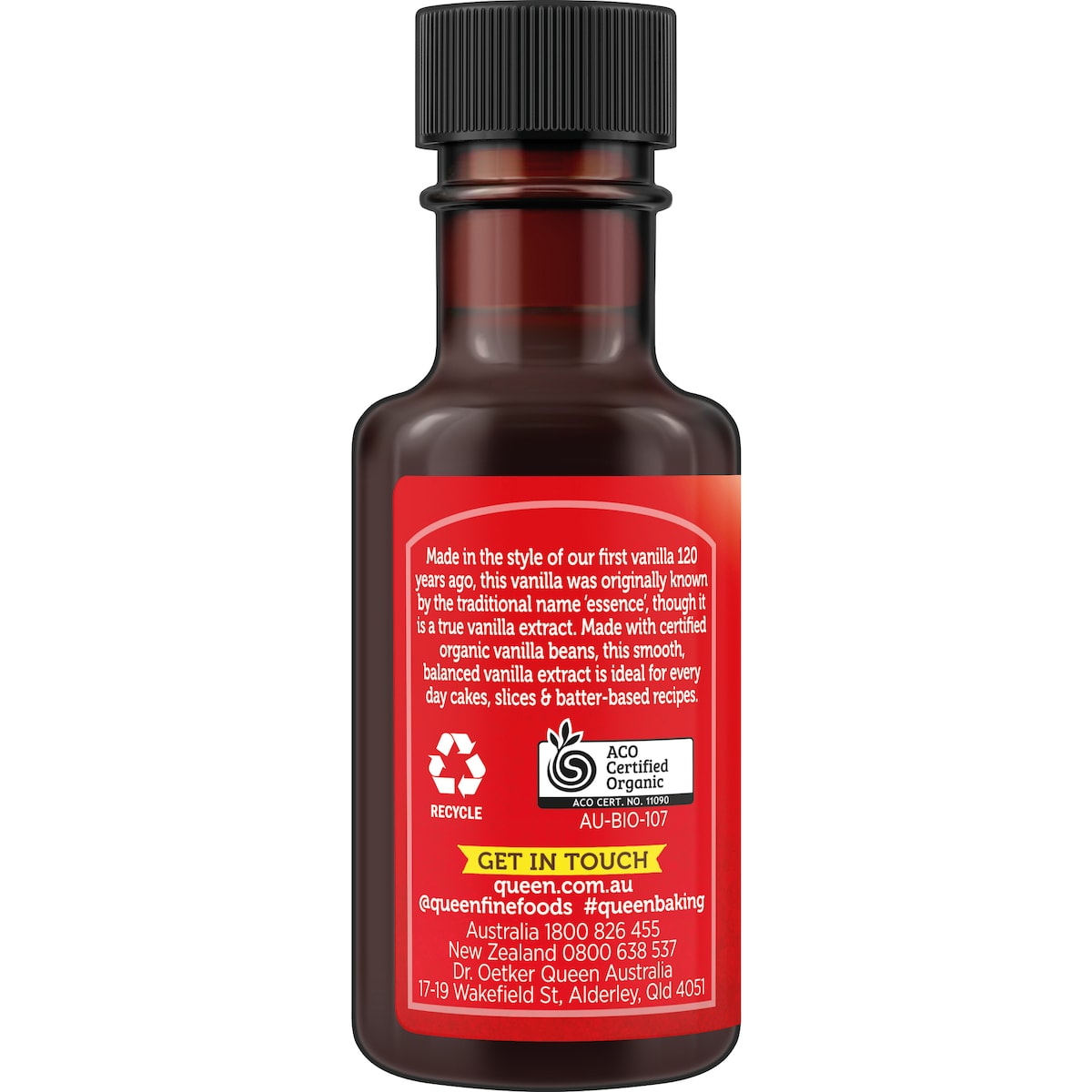 Queen Organic Vanilla Extract | 50mL