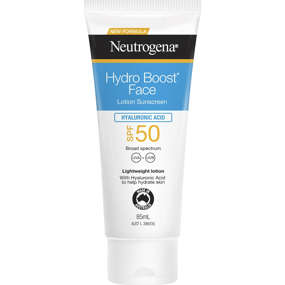 Neutrogena Hydro Boost Face Lotion Sunscreen Spf50 85ml